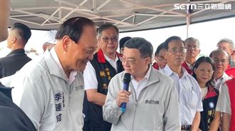 卓揆視察馬太鞍溪當面謝季連成：感觸良多