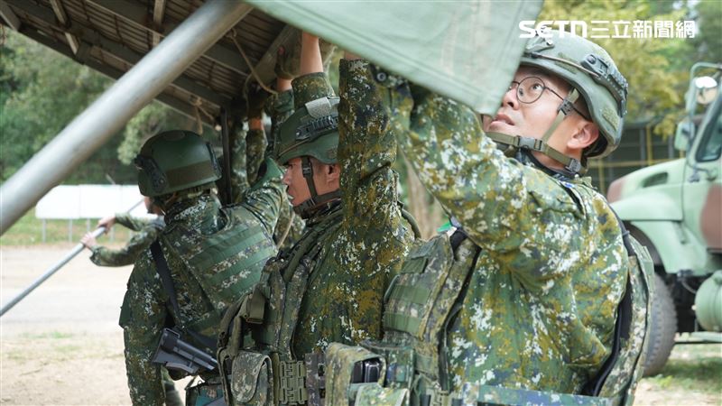 國軍「陸勝1號操演」登場(圖/陸軍提供)