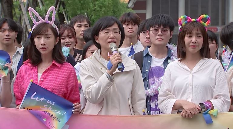 同志遊行登場 蘇巧慧曝同婚法案難忘時刻