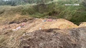 露天堆置廚餘遭抨擊 環保局:灑木屑除臭