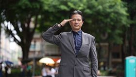 李興文是海軍陸戰隊退伍，被稱為「永遠的班長」。（圖／記者鄭孟晃攝影）