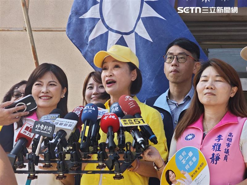 針對外界質疑,柯志恩親回「這柯不一樣」:你也可以說是柯建銘。(圖/柯志恩競選辦公室提供)