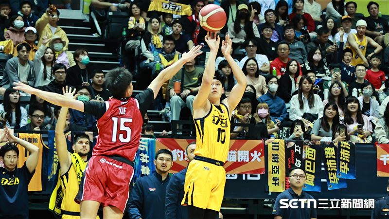 TPBL例行賽，中信特攻後衛謝亞軒。（圖／記者劉彥池攝影）