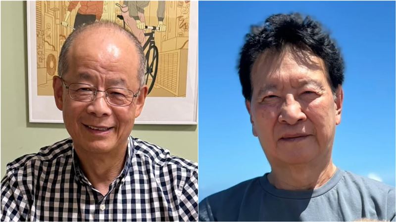 翁達瑞(左)說,只要政黨理念符合個人價值,他可以支持國民黨,趙少康(右)也可以支持民進黨。(組合圖/翻攝自翁達瑞、趙少康臉書)