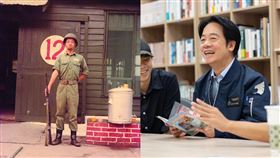 總統賴清德與歷史作家李文成、知識型YouTuber林辰對談，回憶在金門當兵的往事（圖／總統府提供）