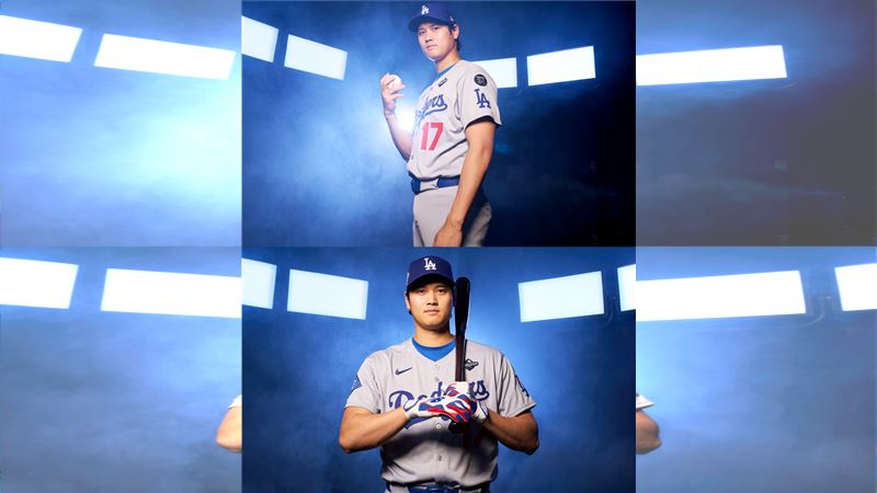 世界大賽G4道奇派大谷翔平掛帥先發。(圖/翻攝自MLB X)