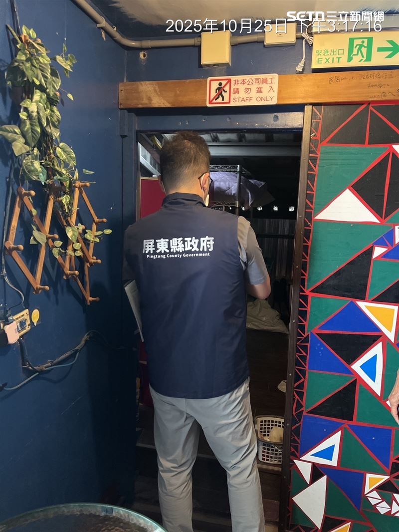 案件曝光後,被查出「33背包客棧」為非法民宿。(圖/翻攝畫面)