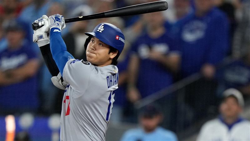 大谷首打席差點開轟 道奇2出局2安先得分