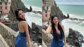 蔡瑞雪出國穿超辣。（圖／翻攝自蔡瑞雪IG）