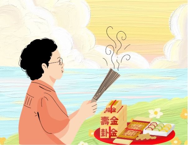 祭祖示意圖。(圖/CANVA製作)