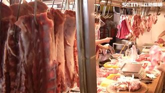美豬5大管理機制 政院:查廠才能進口,菜市場,豬肉攤,示意圖(負面勿用)