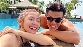 陳志強（右）跟曾智希（左）婚後感情很好。（圖／翻攝自陳志強IG）