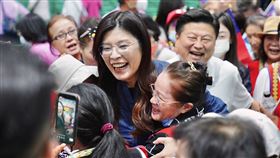 鄭麗文在傅崐萁陪同下出席「中國國民黨花蓮團結向前活動」。（圖／傅崐萁辦公室提供）