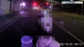 酒駕,扣車,扣牌,痛哭,夜店,台中,新車,騎士（圖／翻攝畫面）