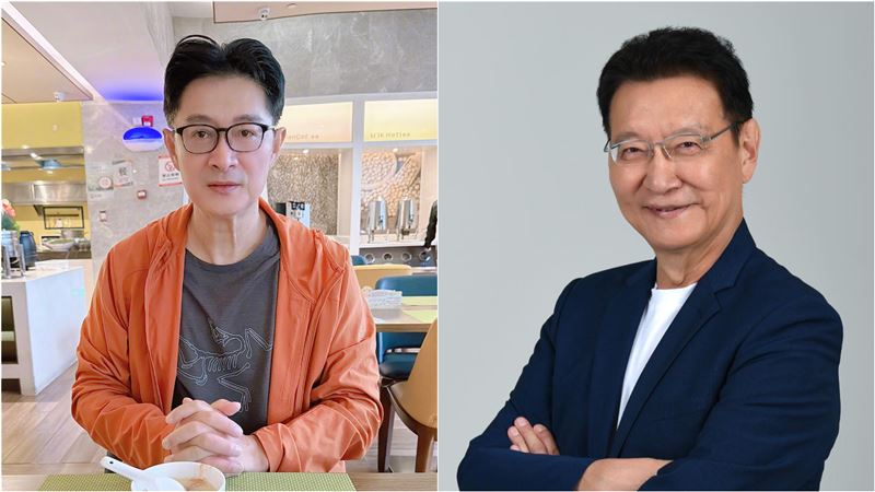 黃安近照被小粉紅虧撞臉趙少康。（圖／翻攝自黃安微博、趙少康臉書）