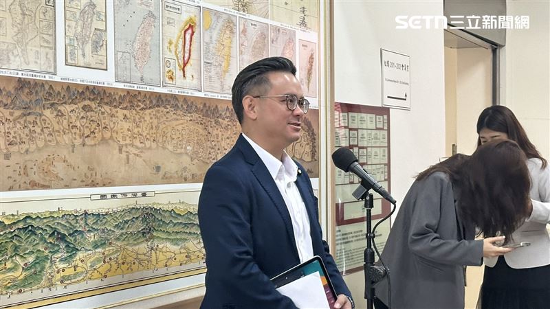 黃健豪受訪。(圖/記者詹宜庭攝影)