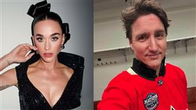 凱蒂佩芮（左）認愛加拿大前總理杜魯道（右）。（圖／翻攝自IG）