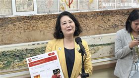 翁曉玲提案縮短選前民調冷靜期，吳思瑤轟「破壞台灣國安無所不用其極，其心可議」。（圖／記者詹宜庭攝影）