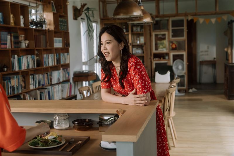 廖苡喬新婚時對老公的呼聲讚不絕口。（圖／公視+提供）