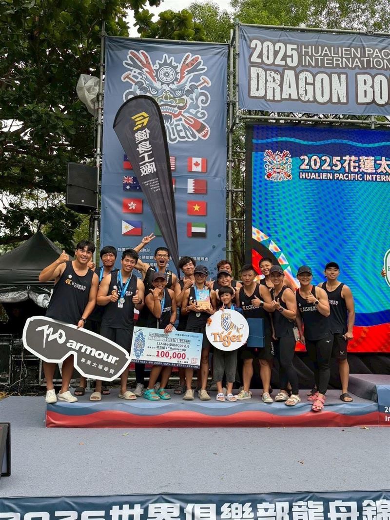 健身工廠龍舟隊女子組勇奪冠軍 成績優異、勢如破竹！