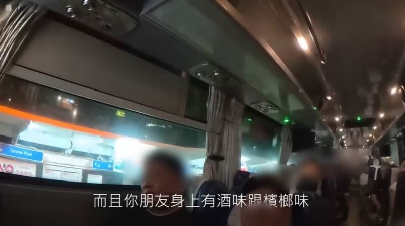 國光客運駕駛開車在高速公路時遭恐嚇,被嗆:「你家死人,我6月底剛出來(被關出來),不怕多這一條。」。(圖/國光號客運駕駛提供)