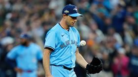 薛澤（Max Scherzer）在世界大賽第3戰交手前東家道奇。（圖／美聯社／達志影像）