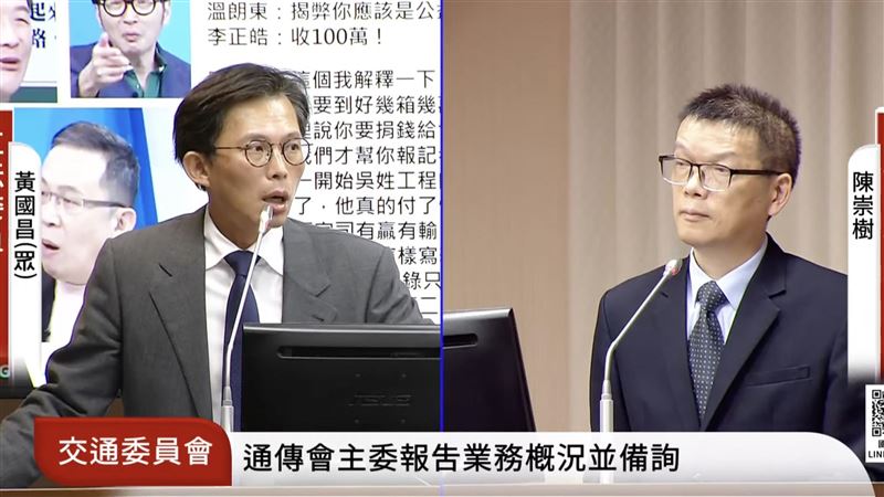 黃國昌控節目抹黑!李正皓怒了:等你來告