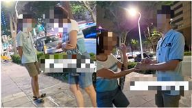 高雄,高雄市,路人,兒子,母子,職權,家暴,人行道,拉扯,推倒,媽媽,新興區（圖／翻攝自社會事新聞影音） 