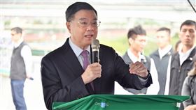 行政院長卓榮泰今（27）日視察「國道1號五股交流道增設北入及北出匝道改善工程」。（圖／行政院提供）