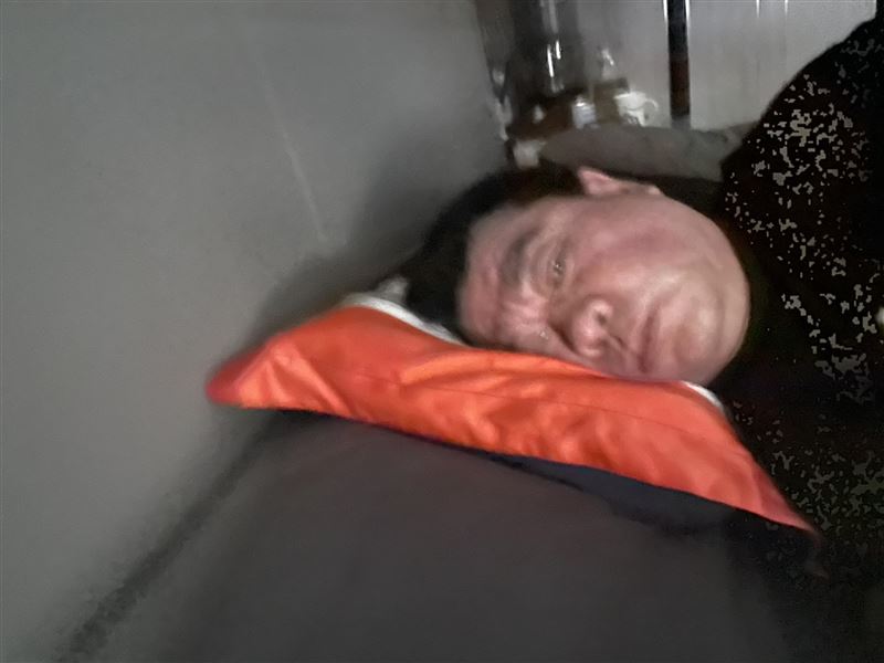 孫德榮4天摔跤3次。（圖／翻攝自孫德榮臉書）