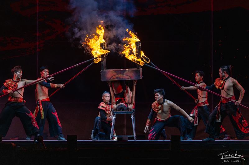 上帝再賜給台南禮物的《火神祭》之《行雲流火》，他：Firemosa火龍點燃Formosa奇蹟之美。（圖／攝影師TED 陳泰瑋提供）