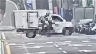 北市瓦斯外送員出車禍慘死　瞬撞影片曝光