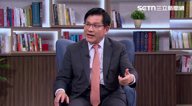 林佳龍部長談台美外交。(圖/三立話時代人物)
