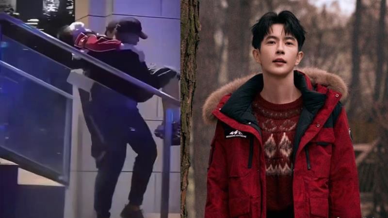 于朦朧疑送醫畫面!癱軟遭黑衣人抬下階梯