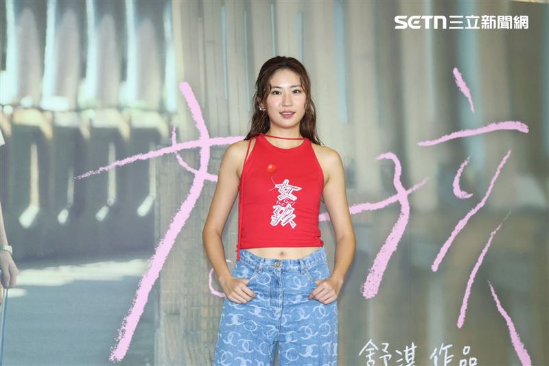 首次演電影的9m88剛開始壓力超大,甚至在化妝間爆哭。(圖/記者鄭孟晃攝影)