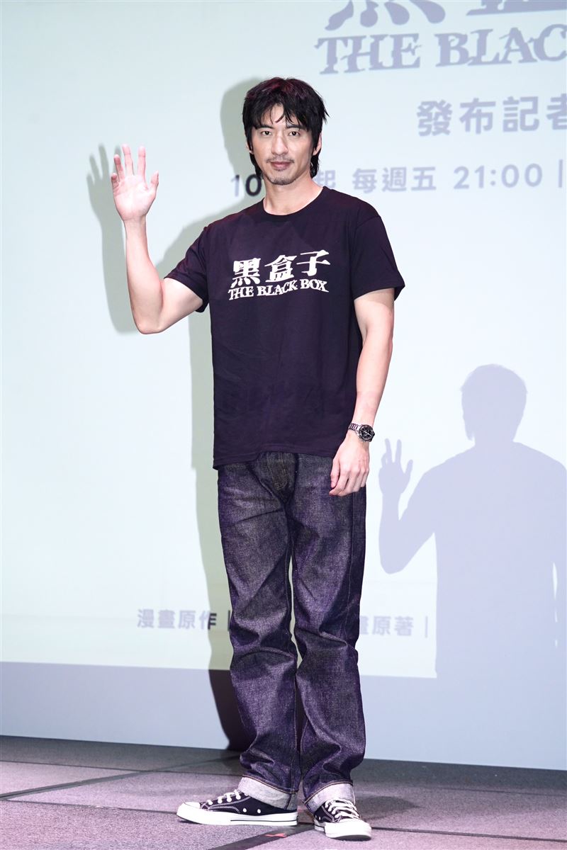 傅孟柏飾演太空人。（圖／記者趙于瑩攝影）