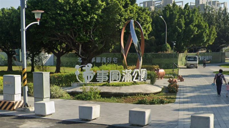 台中豬事圓滿公園前身是台中肉品市場。(圖/google地圖)
