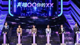 宋偉恩（左起）、林雨宣、李佳豫、張郁婕、阿緯、胡迪等人上節目參賽(圖/公視提供)