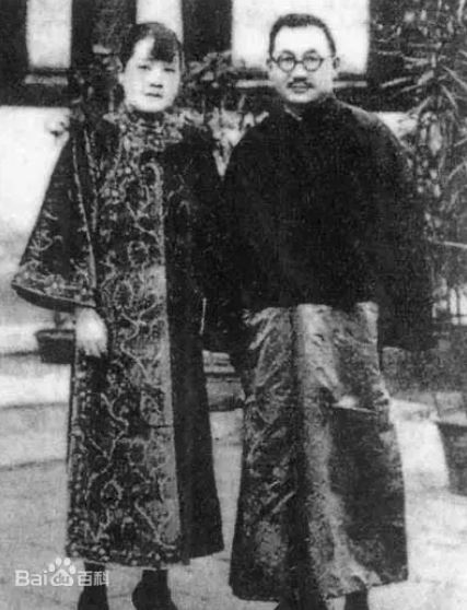 宋靄齡(左)後來嫁給了孔祥熙(右)。(圖/翻攝自百度百科)