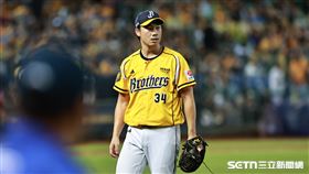 台灣大賽G5，中信兄弟第6任投手李振昌。（圖／記者劉彥池攝影）