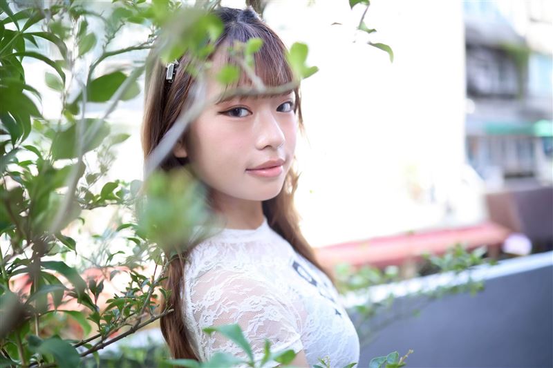 欣菲坦言曾想放棄明星夢。(圖/記者鄭孟晃攝影)