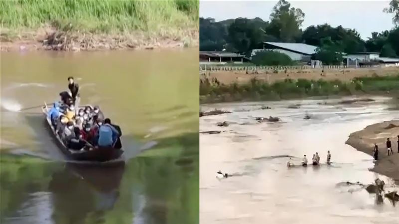 KK園區大爆破炸毀　上千人跳河出逃畫面曝