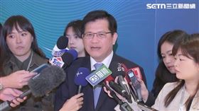 林佳龍出席論壇接受媒體聯訪（圖／翻攝畫面）