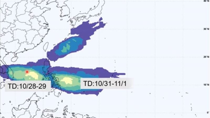 恐有雙颱!雨一路下到12月「最猛地區曝」