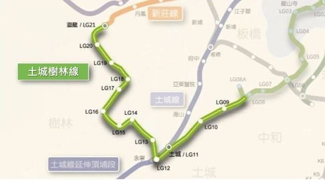 新北捷運土城樹林線高架段「CQ880B」已由皇昌營造得標,全線預計2031年完工。(圖/新北捷運局提供)