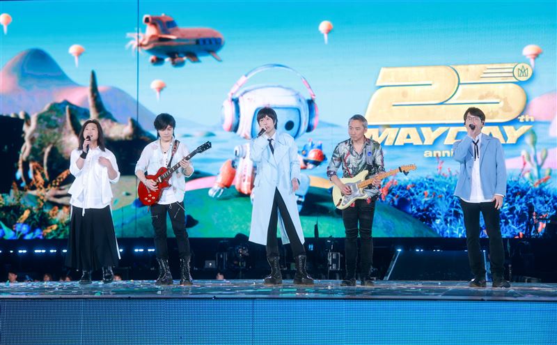 五月天跨年演唱會將於台中開唱。(圖/相信音樂提供)