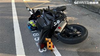 踹車怪人闖大學20台車遭殃！黃牌重機刮花