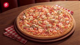 必勝客,經典海鮮四重奏(圖／必勝客提供)