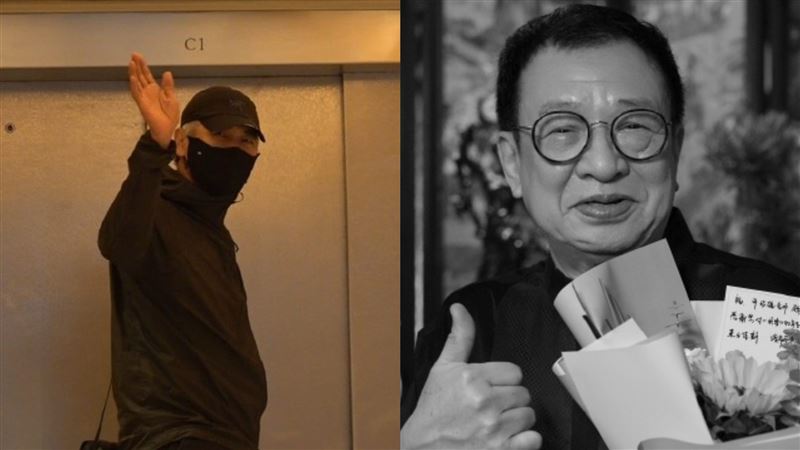 許紹雄癌逝!周潤發「一身黑」見最後一面