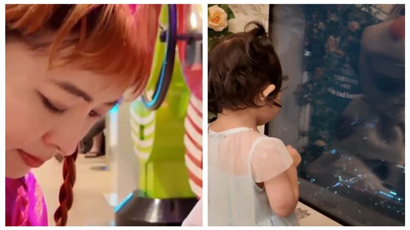 賈永婕與湘荷妹妹參加活動（圖／翻攝自IG @taipei_101_observatory）